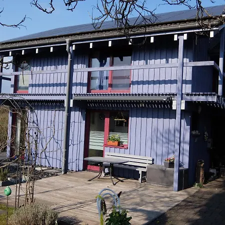 Blaues Haus - Une maison bleue Hetzerath Extérieur photo